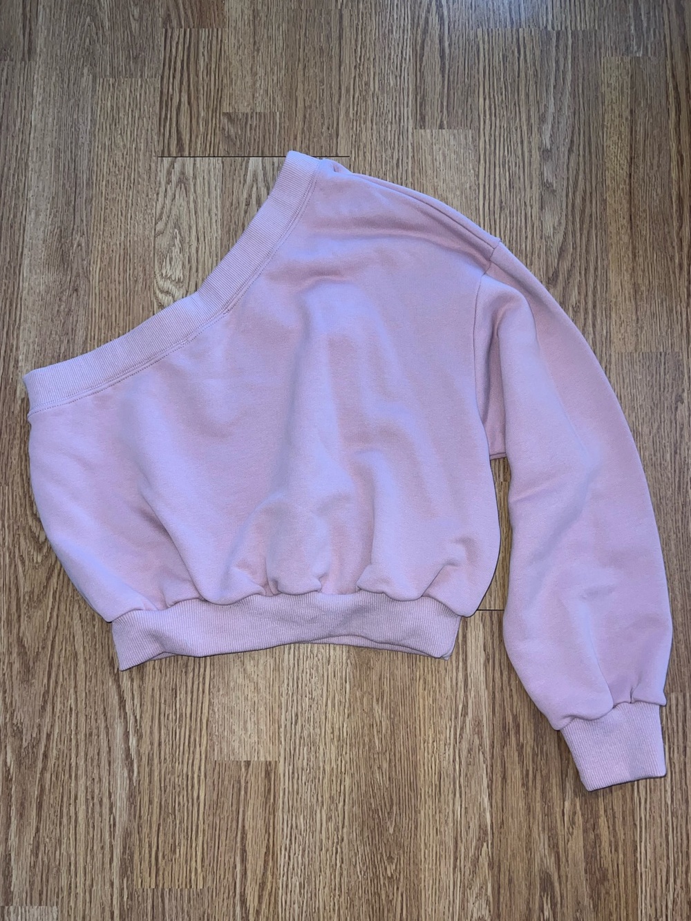 One Shoulder Sweatshirt - Picture 3 of 3